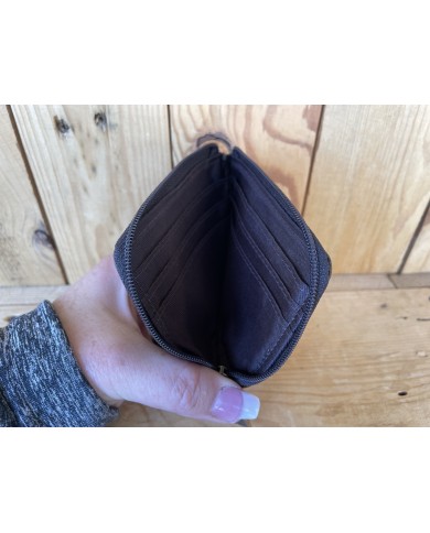 Round Credit Card Wallet