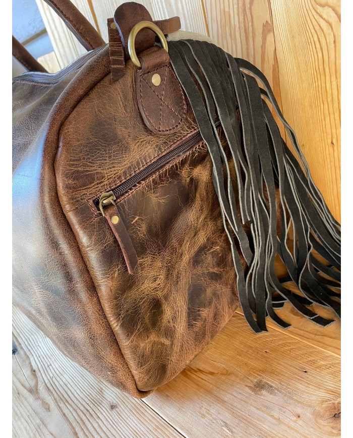 Reba Fringe Duffle