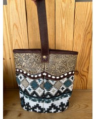 Jacquard Double Wine Bag