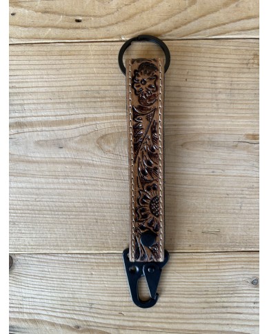 Western Keychain Wristlet