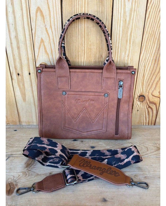 Wrangler Leopard Crossbody