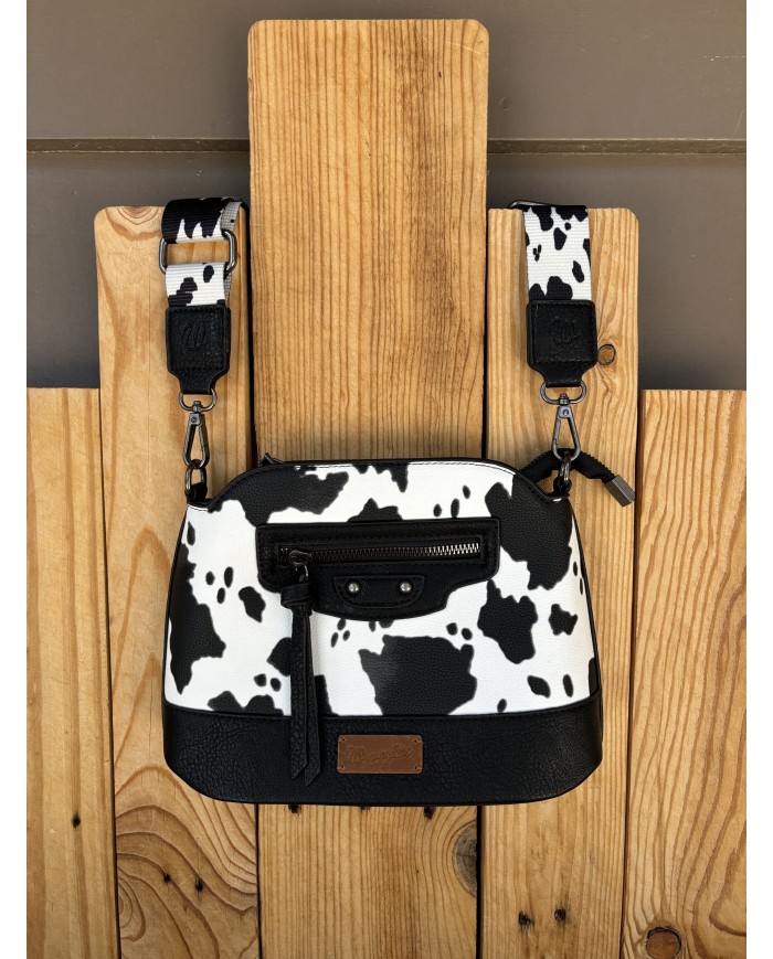 Tera Wrangler Cowprint Crossbody