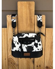 Tera Wrangler Cowprint Crossbody