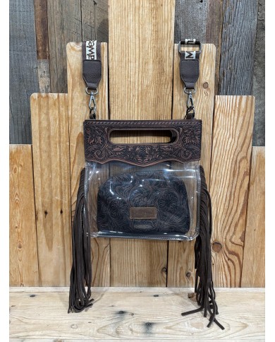 Rachelle Clear Crossbody