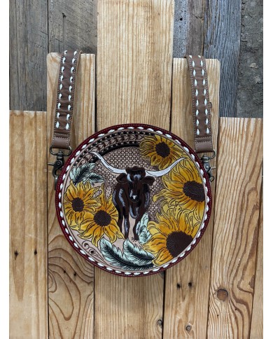 Longhorn Canteen Crossbody