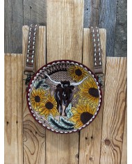 Longhorn Canteen Crossbody