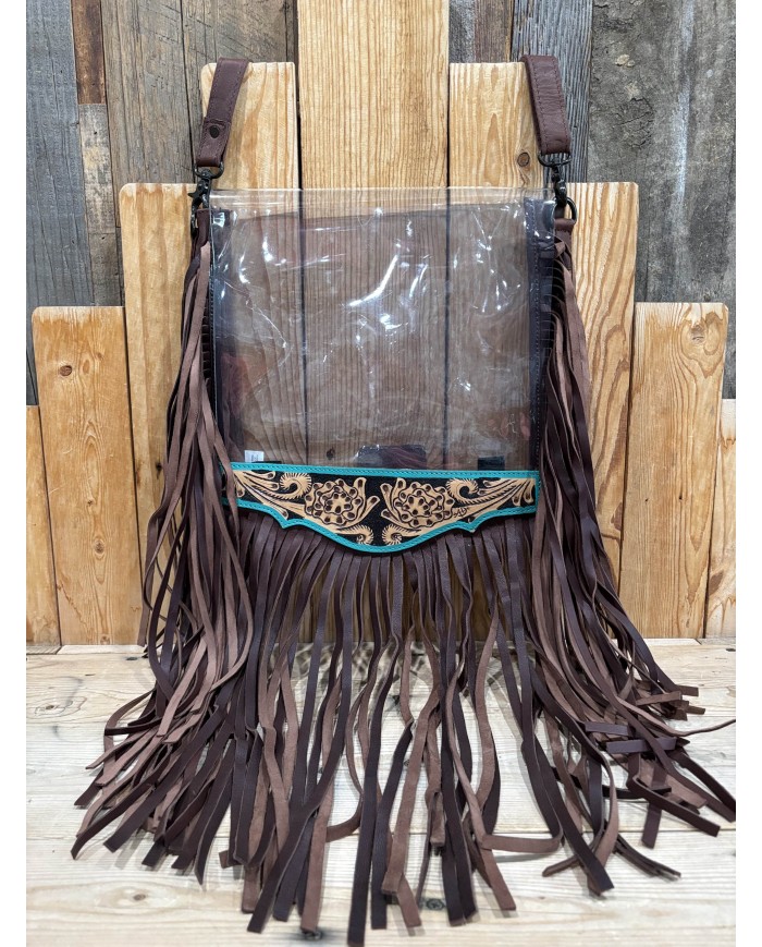 Caleigh Clear Crossbody