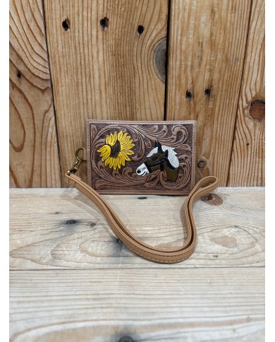Pony Credit Card Wristlet