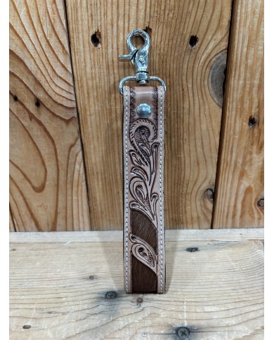 Moonflower Keychain Wristlet