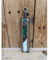 Moonflower Keychain Wristlet