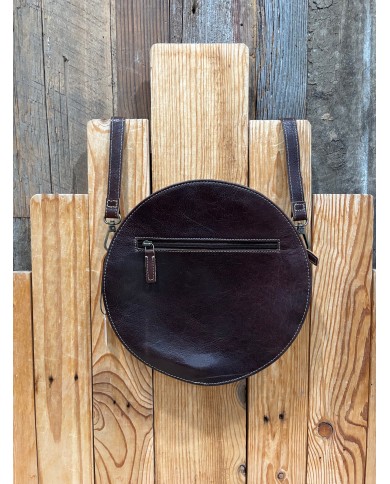 Boho White Canteen Crossbody