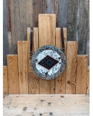 Boho White Canteen Crossbody