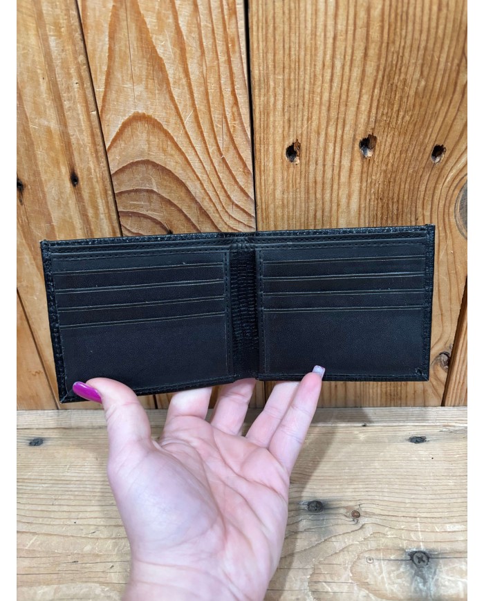 Ostrich Black Men's Wallet