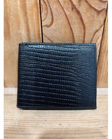 Lizard Black Men's Wallet
