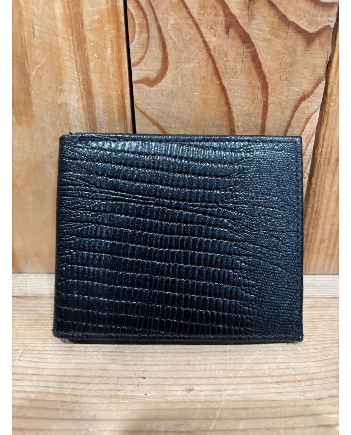 Lizard Black Men's Wallet