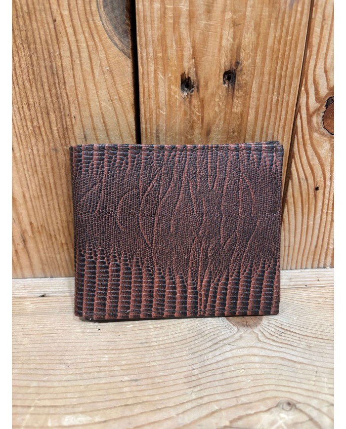 Lizard Brown Men's Wallet
