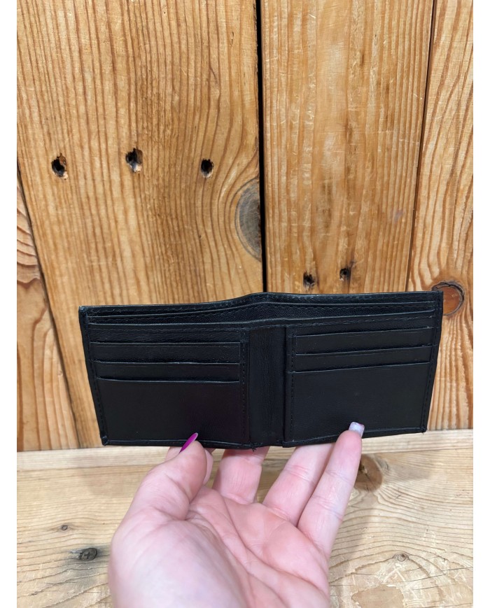 Kids Black Bi-fold Wallet