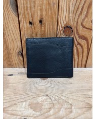 Black Side Flap Men's Wallet