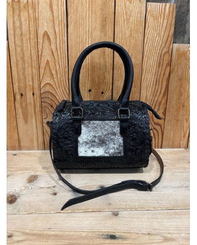 Black Cowhide SMALL Speedy Crossbody