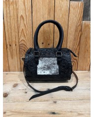 Black Cowhide SMALL Speedy Crossbody