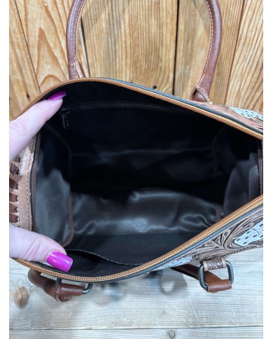 Turquoise Cowhide Aces MEDIUM Speedy Crossbody