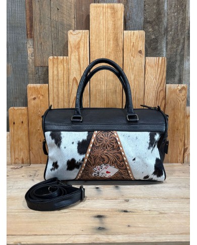 Aces Leather LARGE Speedy Crossbody