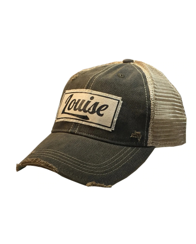 "Louise" Distressed Trucker...