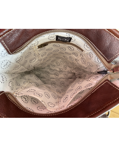 Embossed Ferric Handbag