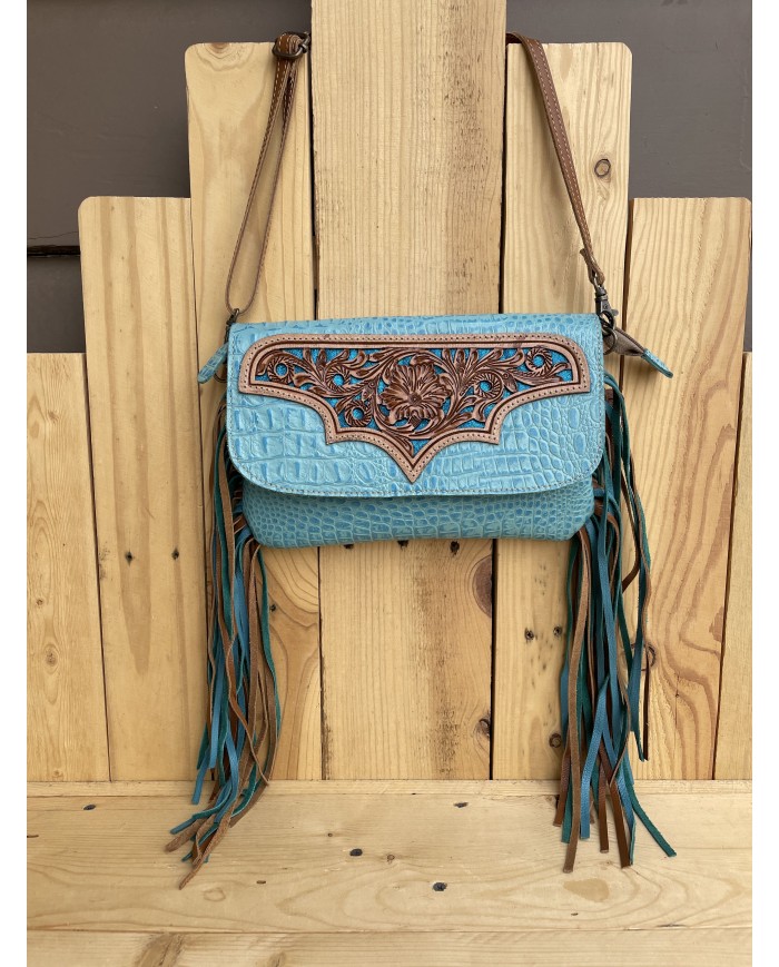 Heartsy Hand Tooled Bag