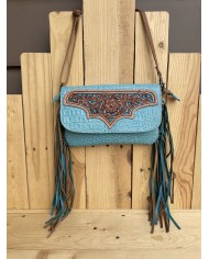 Heartsy Hand Tooled Bag