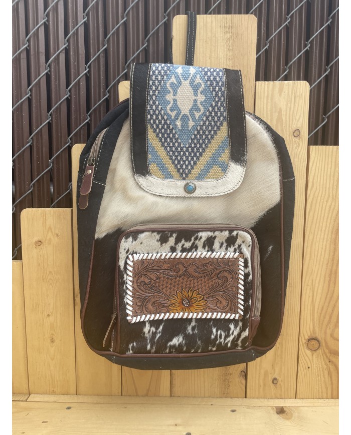 Couver Hand Tooled Backpack
