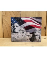 Mt. Rushmore Vegan Wallet