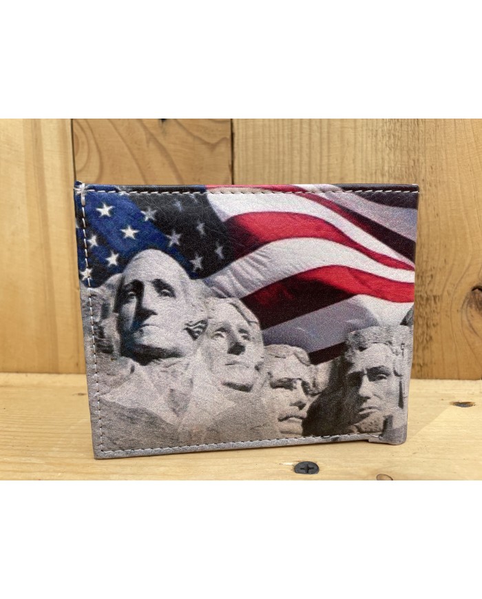 Mt. Rushmore Vegan Wallet