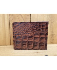 Brown Croc Wallet