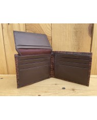 Brown Croc Wallet