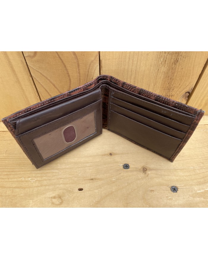 Brown Croc Wallet
