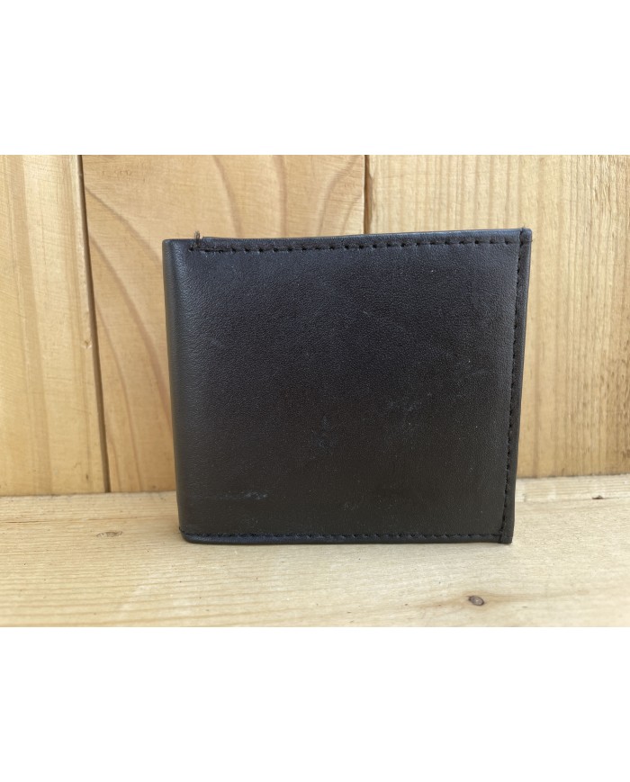 Kids Black Bi-fold Wallet