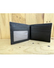 Black Side Flap Wallet