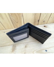 Black Side Flap Wallet