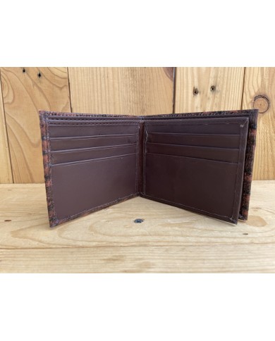 Ostrich Brown Wallet