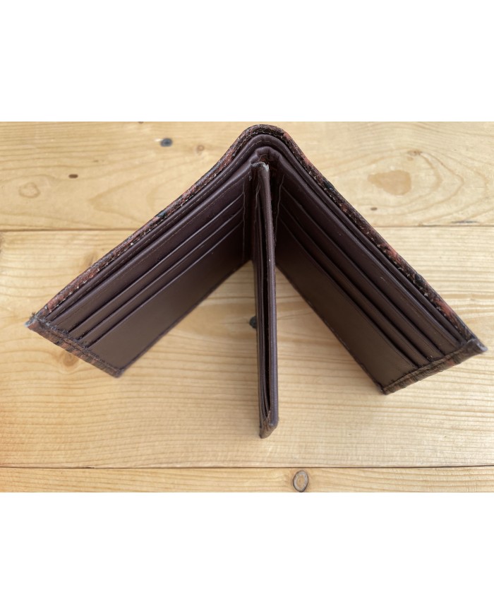 Ostrich Brown Wallet