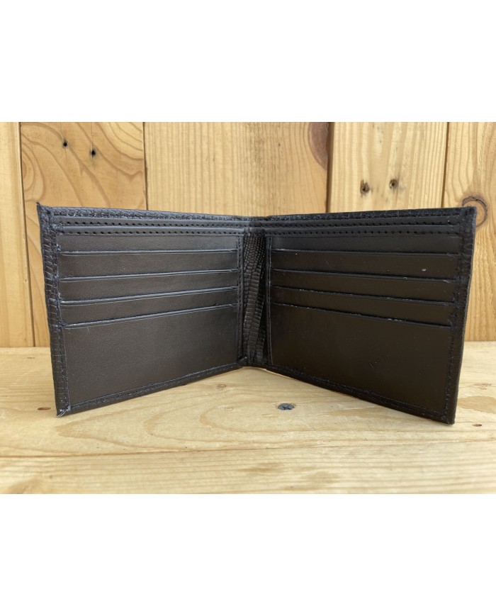 Lizard Black Wallet