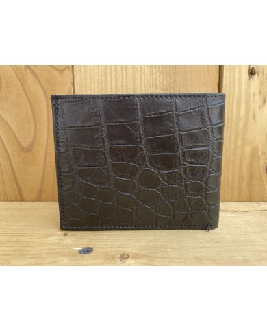 Black Croc Wallet