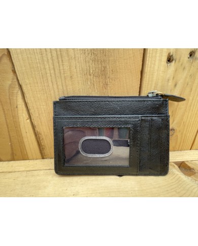 Oaken Brown Credit Card Holder