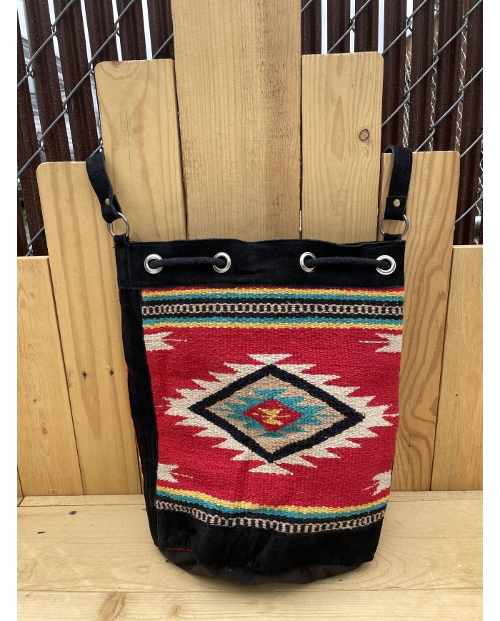 Abigail Saddle Blanket Bucket Bag