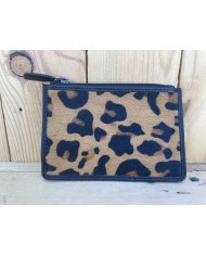 Fiery Leopard Credit Card Holder