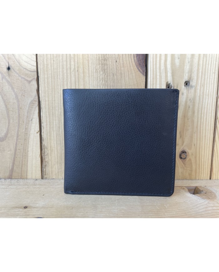 Black Slim Bi-fold Wallet