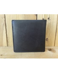 Black Slim Bi-fold Wallet