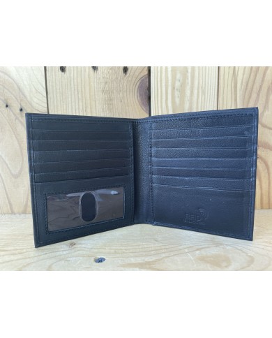 Embossed Deer Bi-Fold Wallet