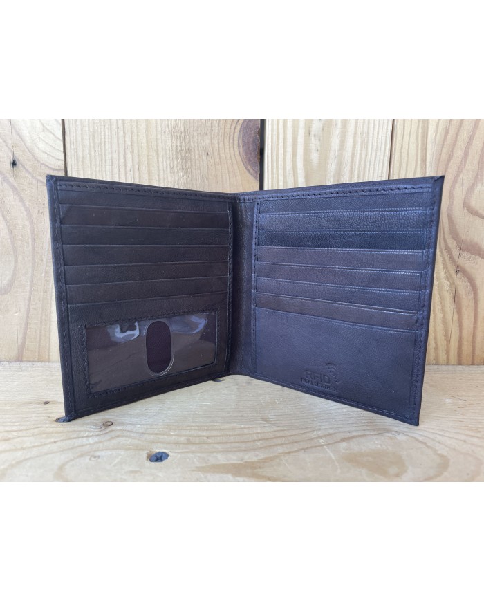 Embossed Eagle Bi-fold Wallet